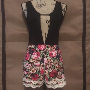 Floral Romper